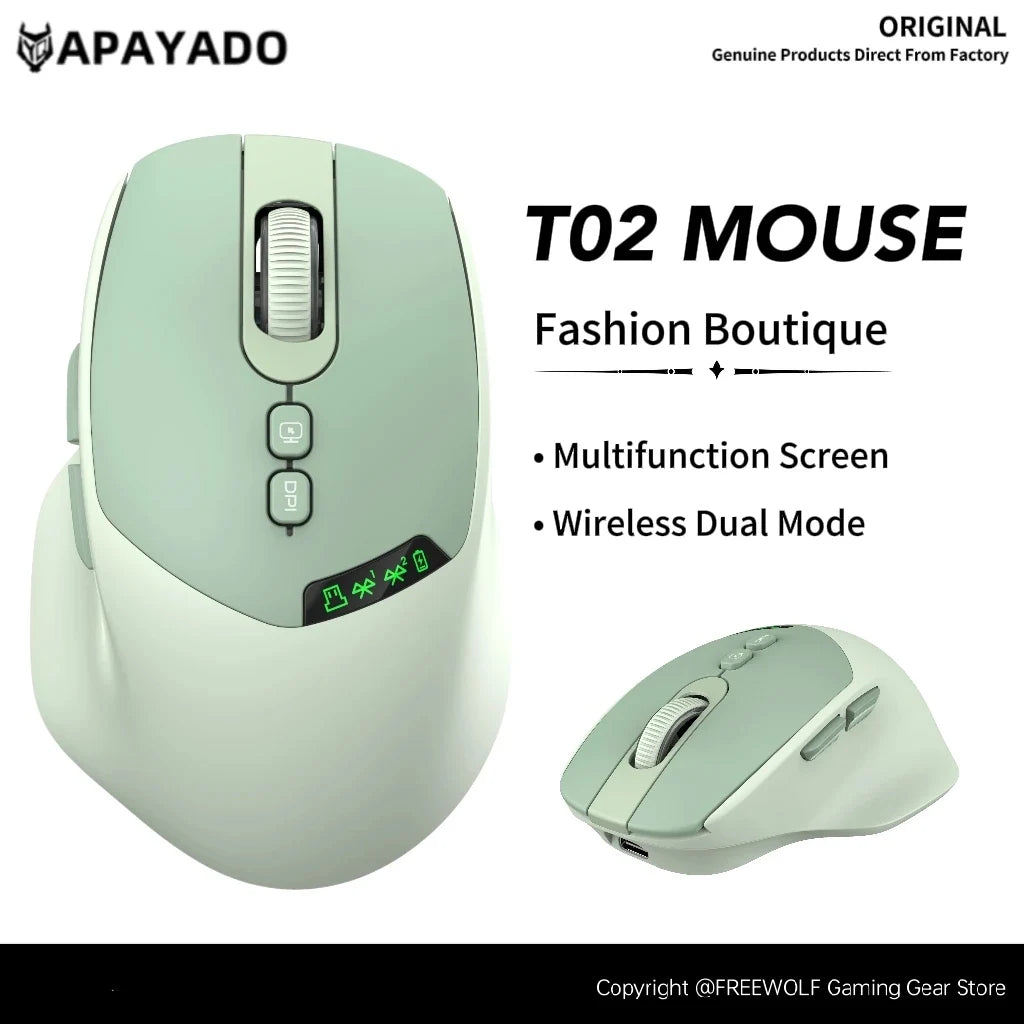Silent Dual-Mode Mouse - Graphite Gray