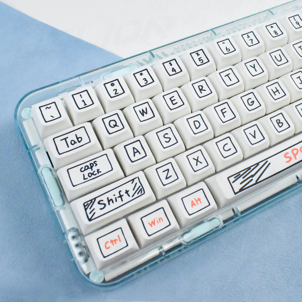 Retro Colorway PBT Keycap Set - image 3