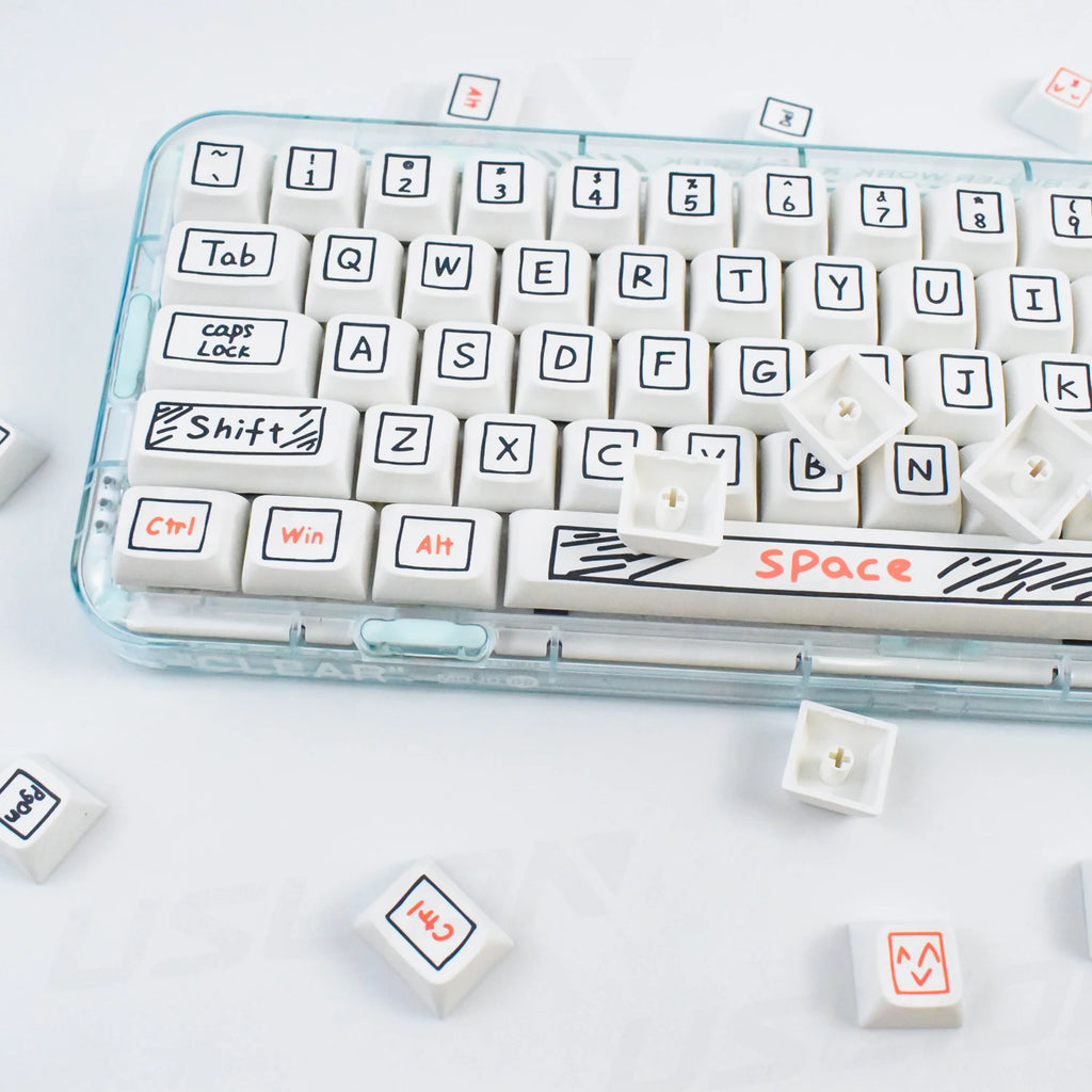 Retro Colorway PBT Keycap Set - image 5