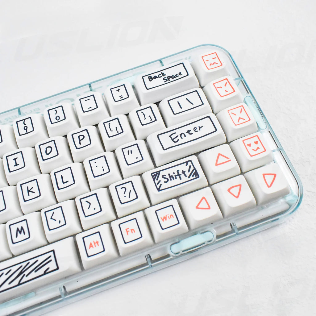 Retro Colorway PBT Keycap Set - image 2