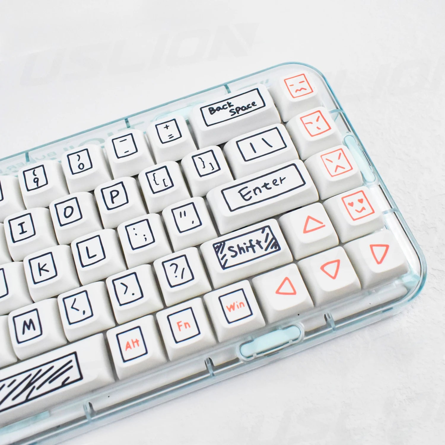 Retro Colorway PBT Keycap Set - image 2