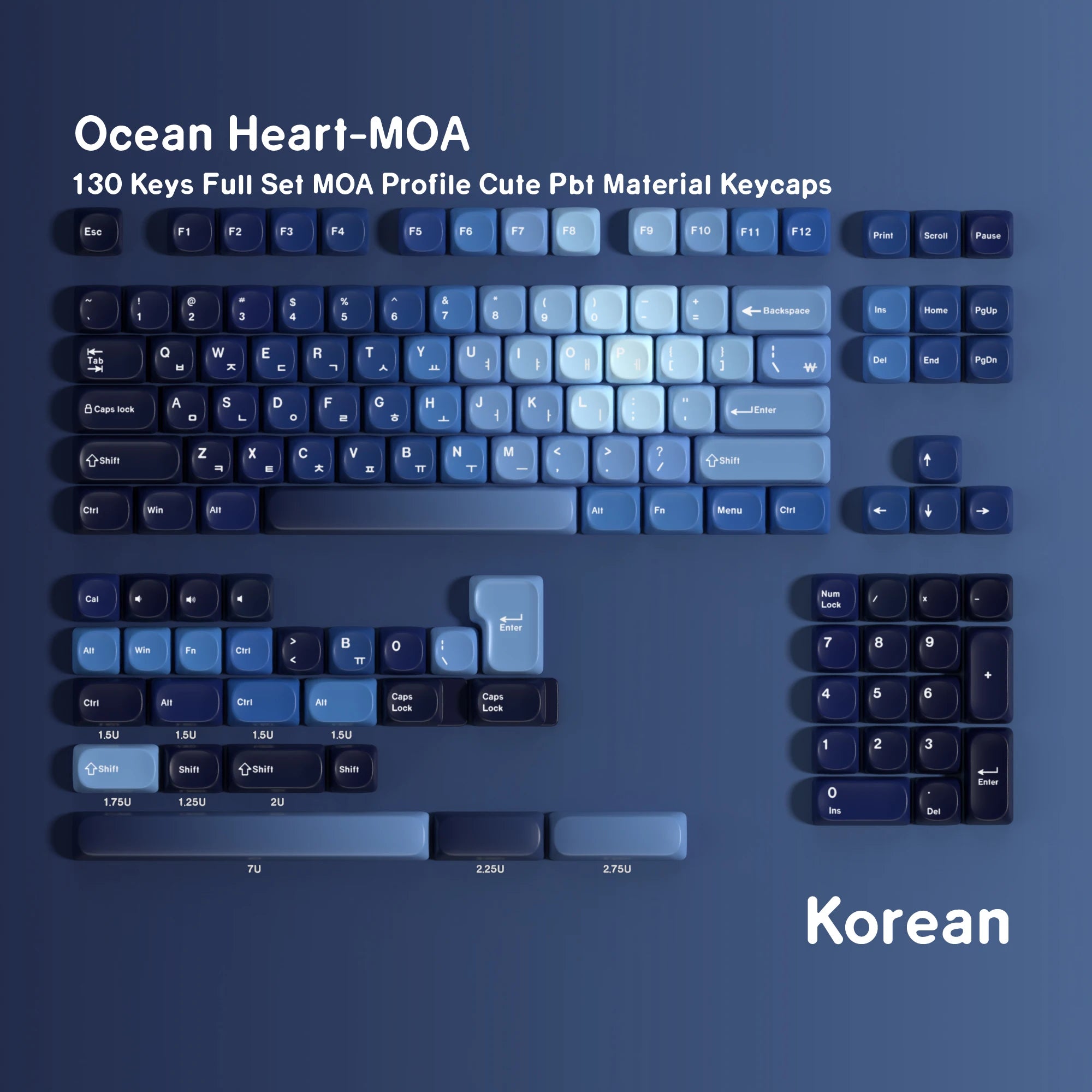 Designer Theme PBT Keycap Set - image 3
