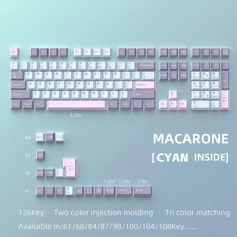 Minimalist Dye-Sub PBT Keycap Set - image 3