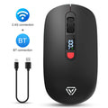 Ergonomic Dual-Mode Wireless Mouse - Graphite Gray