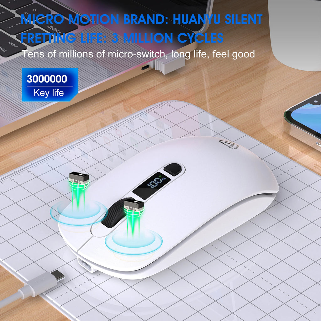Ergonomic Dual-Mode Wireless Mouse - image 5