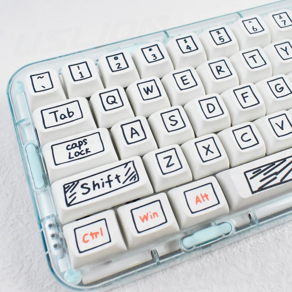 Retro Colorway PBT Keycap Set - image 1