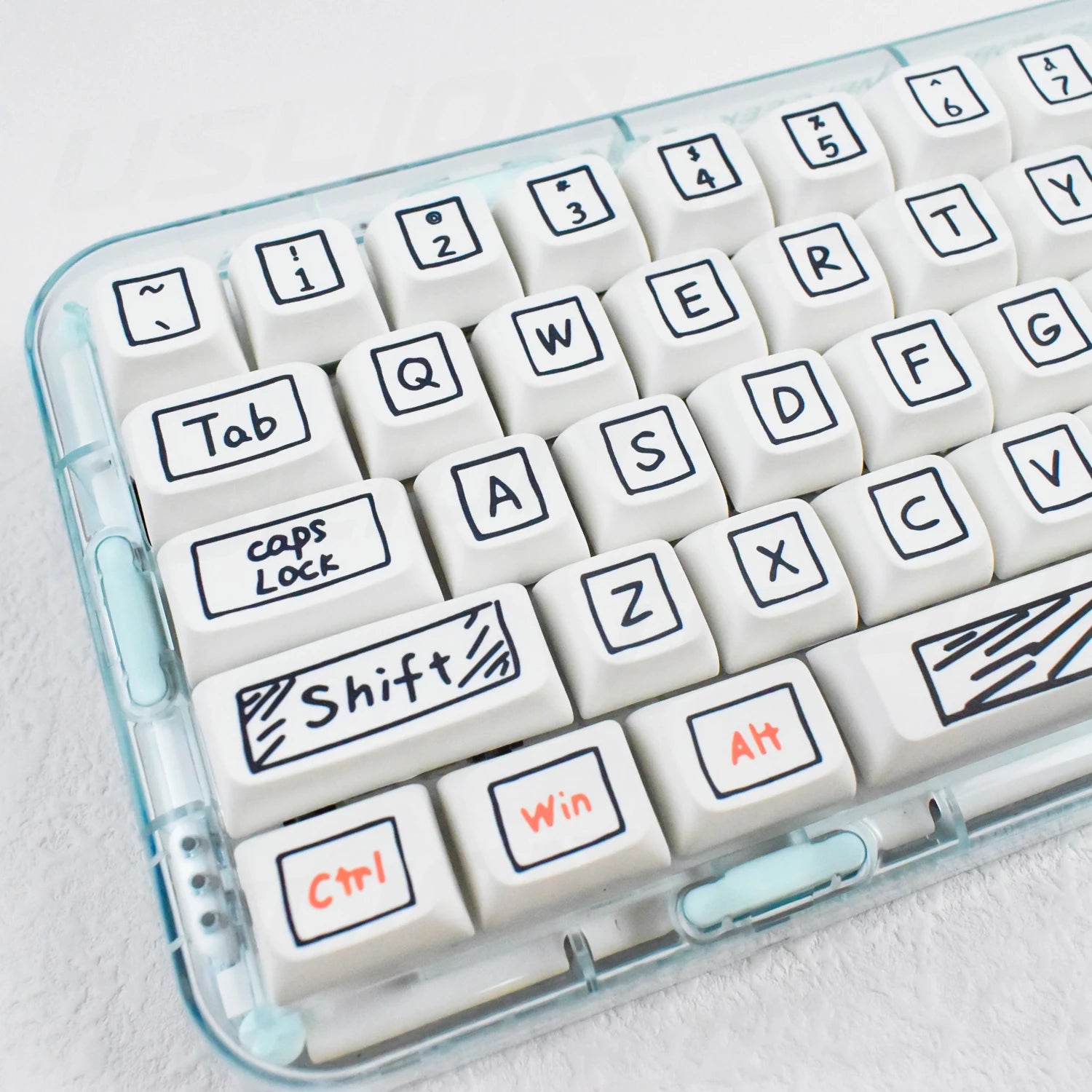 Retro Colorway PBT Keycap Set - image 1