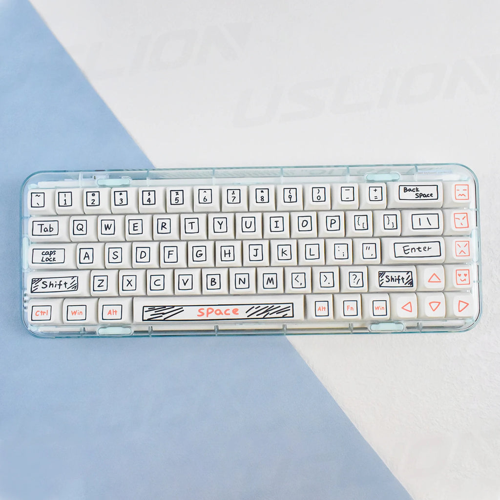 Retro Colorway PBT Keycap Set - image 6