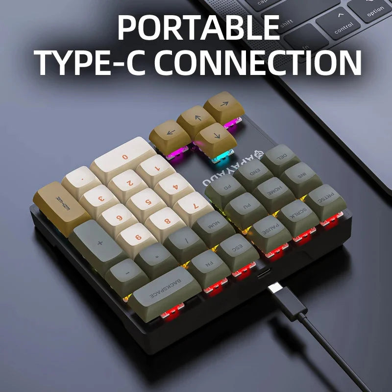 K33 Compact Mechanical Number Pad
