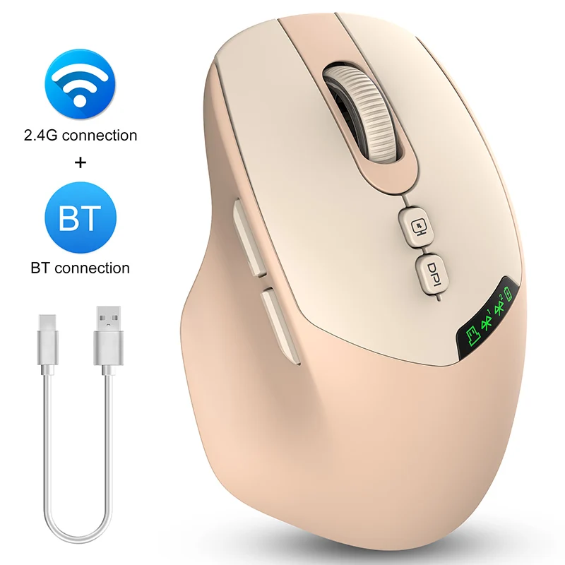 APAYADO T02 Dual-Mode Wireless Mouse 1