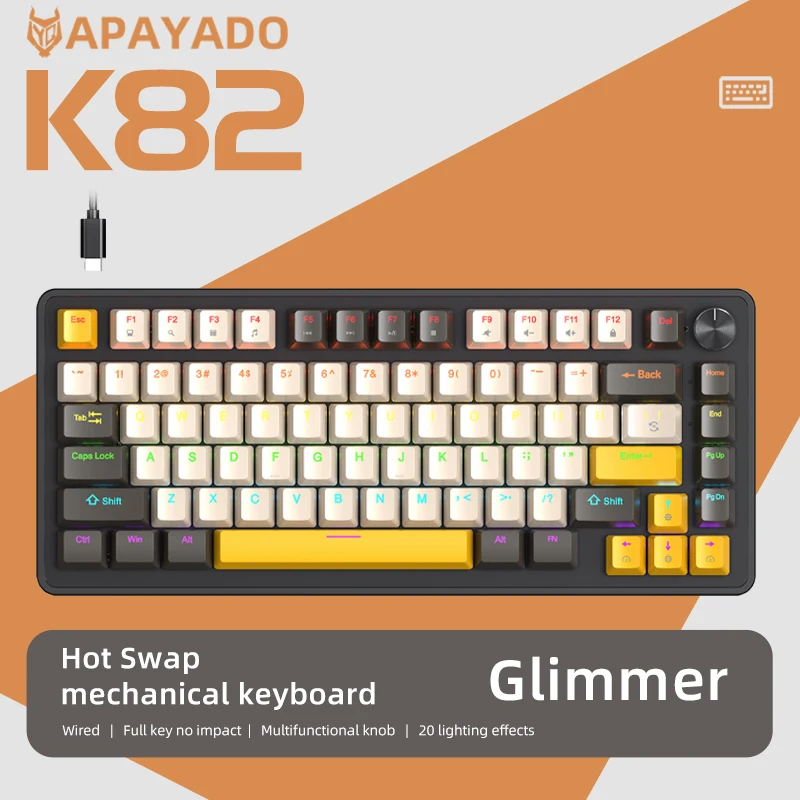 K82 Mechanical Wired Keyboard 1